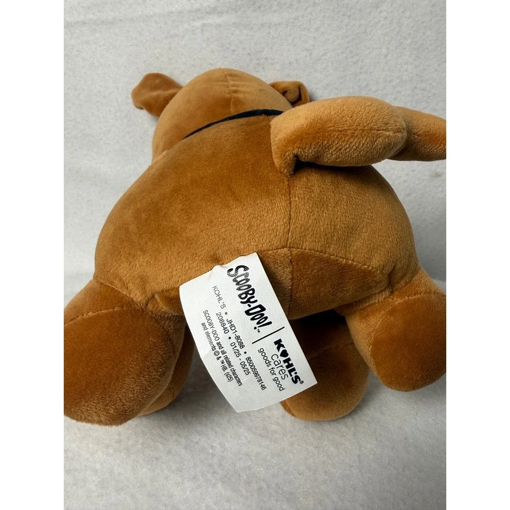 Kohls Cares Scooby-Doo Plush Stuffed Animal Brown Dog Blue Collar 10 Inch